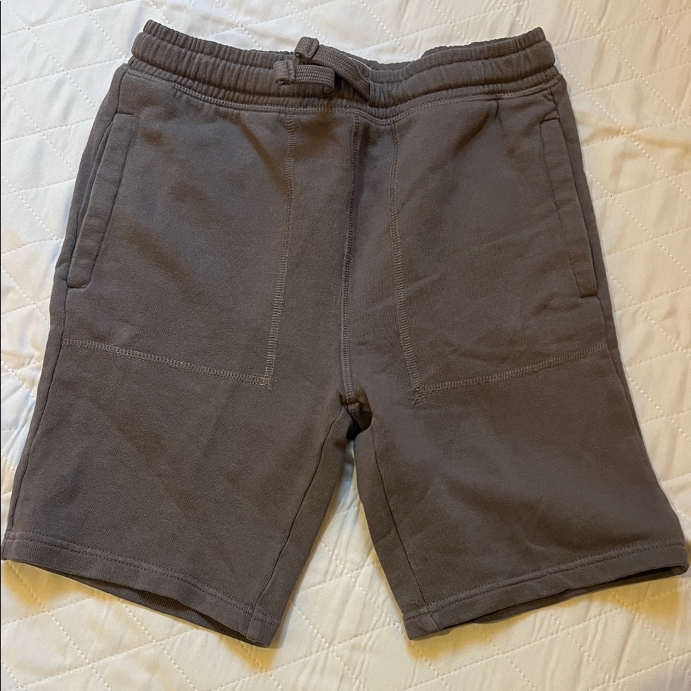 Boden Kids Gray Pull-On Knit Shorts